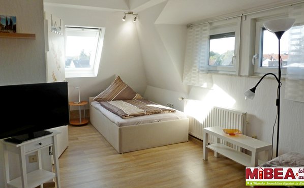 Hier auf diesem Bild sehen Sie das Einzelbett