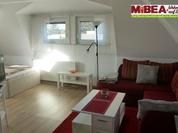 Das moderne, sehr helle Appartement