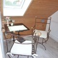 Gemütliches Sitzen am Fenster